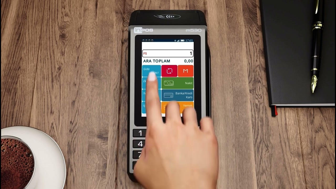 Inpos M530 Faturalı Satış İşlemi