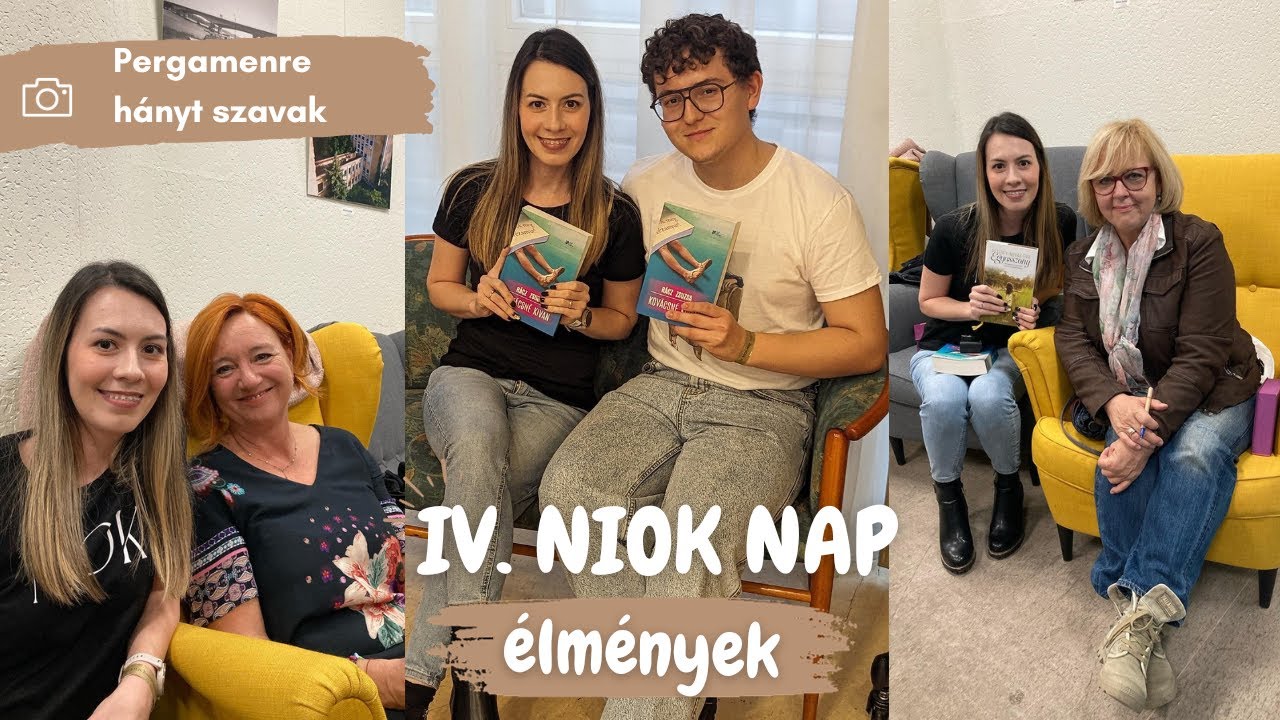 IV. NIOK nap és Kovácsné kivan ajánló | Pergamenre hányt szavak