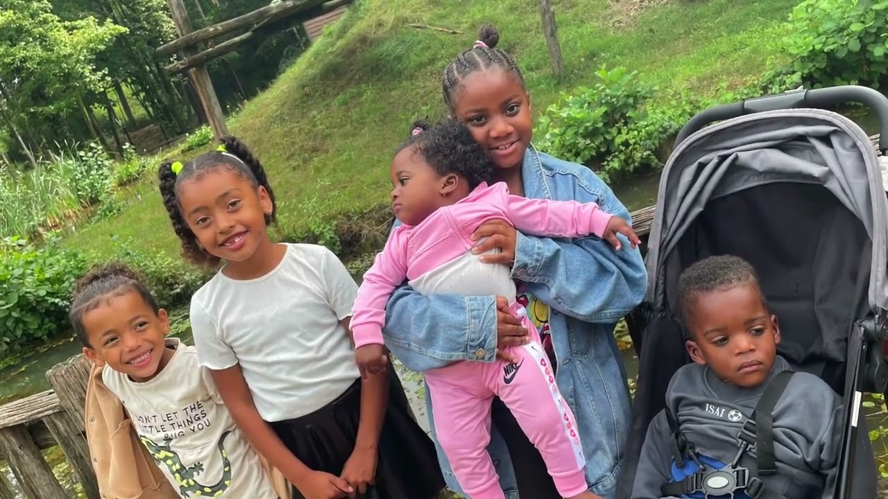 NAAR SAFARI PARK BEEKSE BERGEN MET 5 KINDEREN