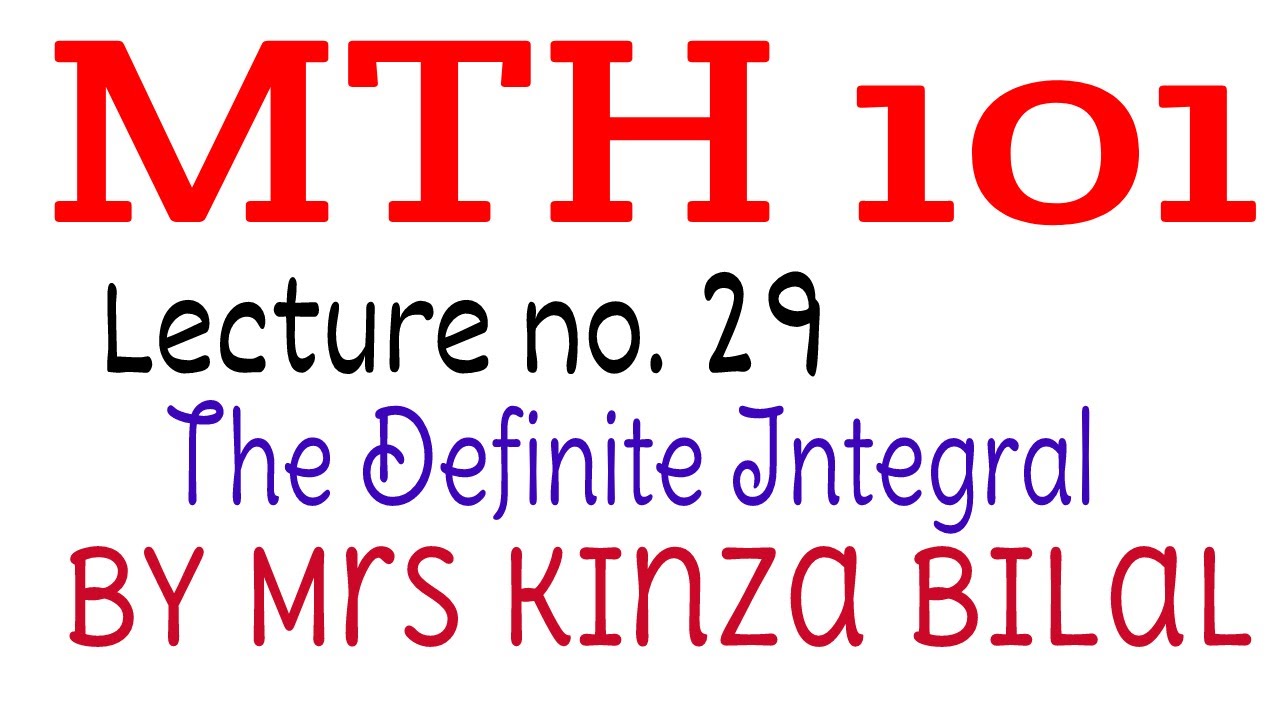 MTH101 Lecture 29|Education World|Kinza Bilal