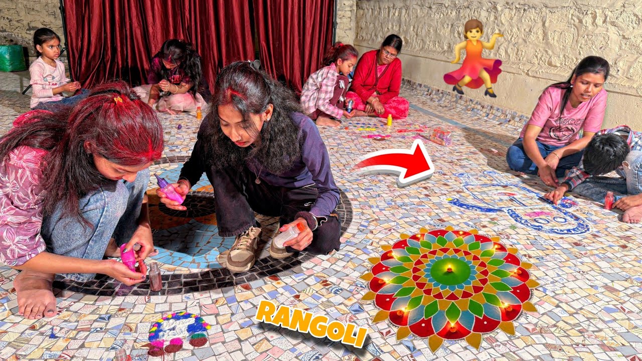 Rangoli Challenge 💃 2nd Round | Kon Jitega Challenge 