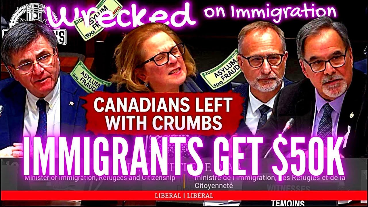 Minister Diab HAMMERED on Immigration : Bogus Asylum Scammers Get $50K While Canadians Get CRUMBS!