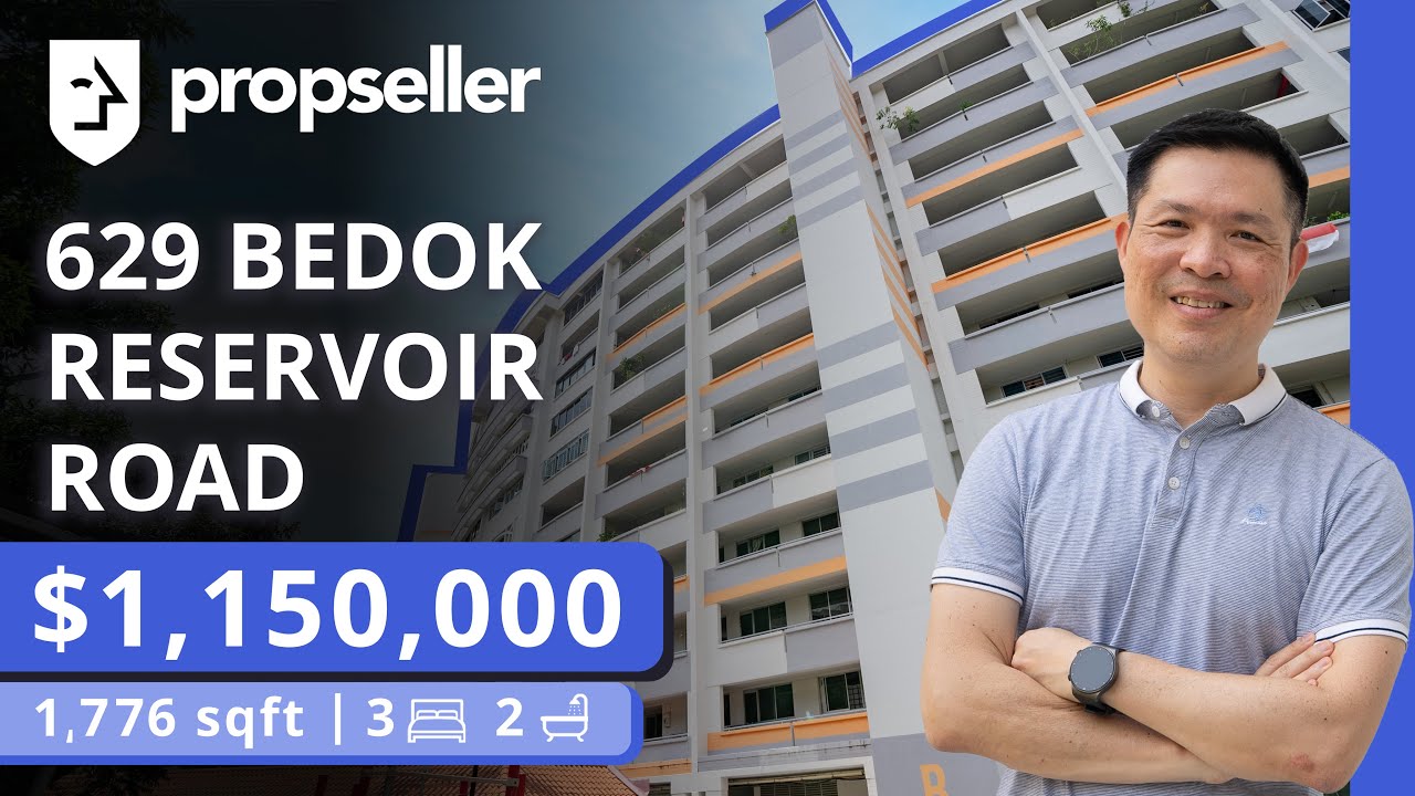 Step Inside This Jumbo HDB in Bedok: A Spacious 3BR Perfect For Families | Propseller Property Tours