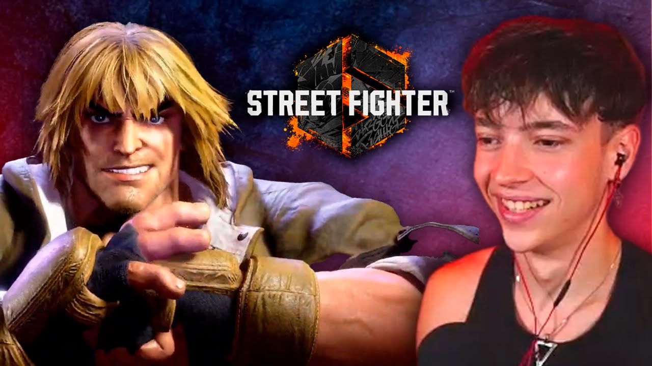 AndresFn prueba a jugar STREET FIGHTER
