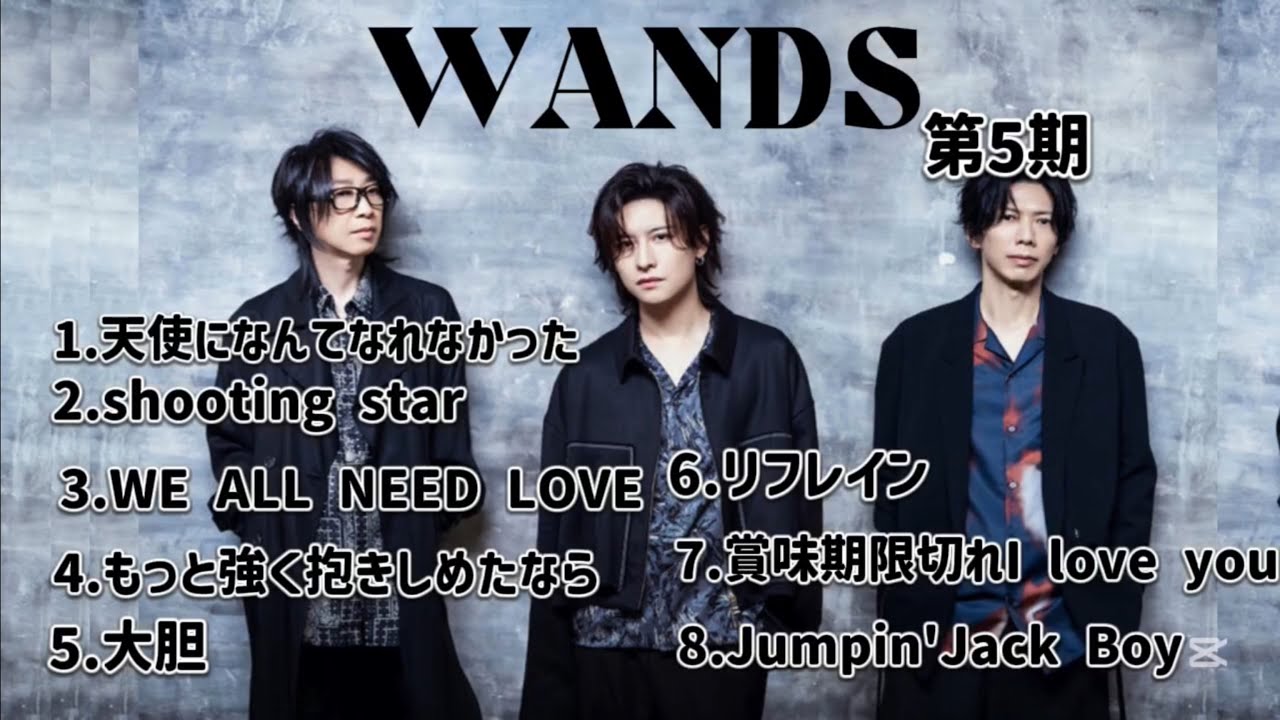 【メドレー】WANDS第5期メドレー8曲　【メドレー】【WANDS】【ミックス】【WANDS第5期】