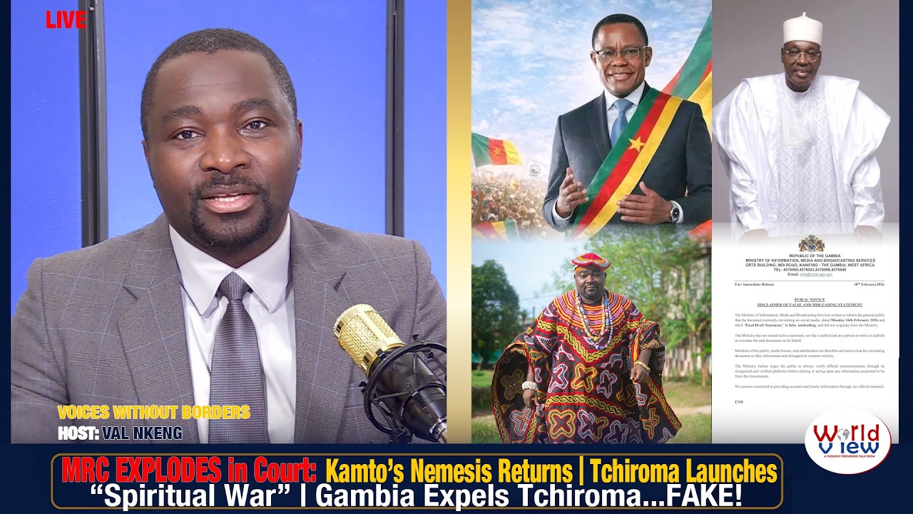 MRC EXPLODES in Court: Kamto’s Nemesis | Tchiroma Sets “Spiritual War”- Gambia Expels Tchiroma FAKE!