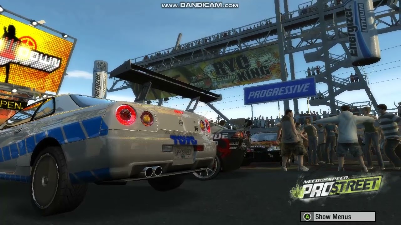 Need For Speed: ProStreet - Blue Supra from Carbon Easter Egg/Reference