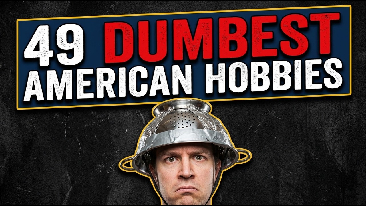 49 Dumbest American Hobbies That Should Probably Be Banned