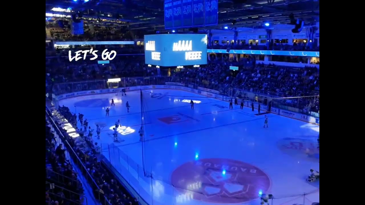 HV71 intro. Sitter nära hemmastå. HEJA HV!