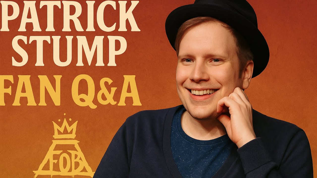 Patrick Stump Reveals the Secrets Behind Fall Out Boy&rsquo;s Biggest Songs (Full Fan Q&A)