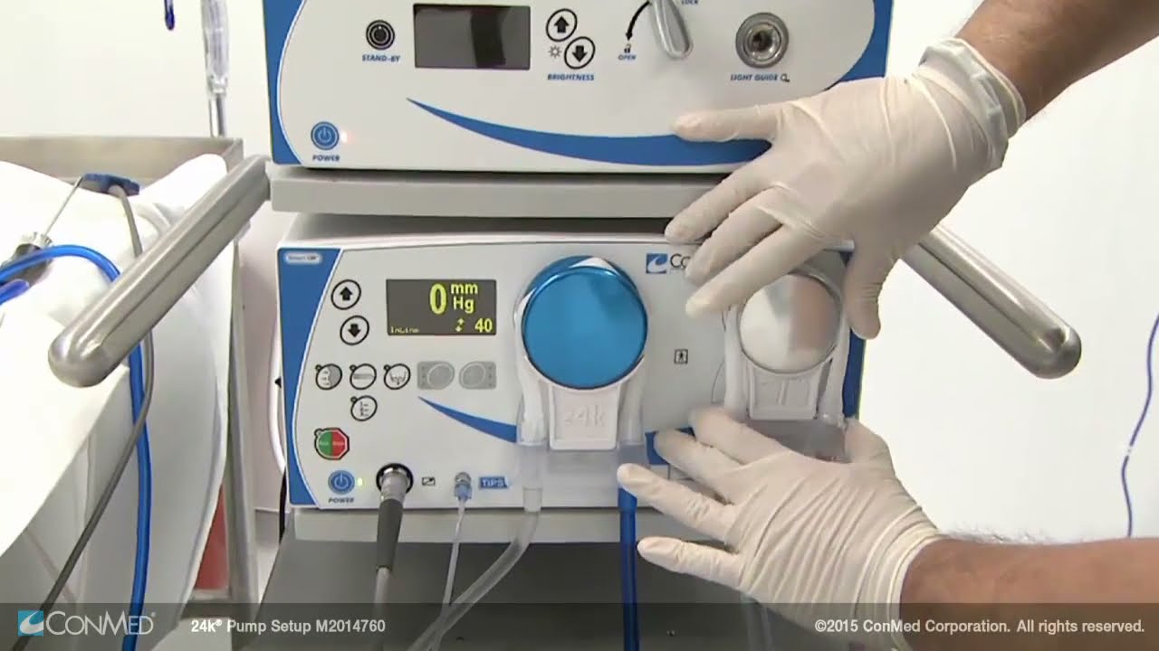 Essential Skills for Setting Up the 24k® Pump   CONMED Tutorial