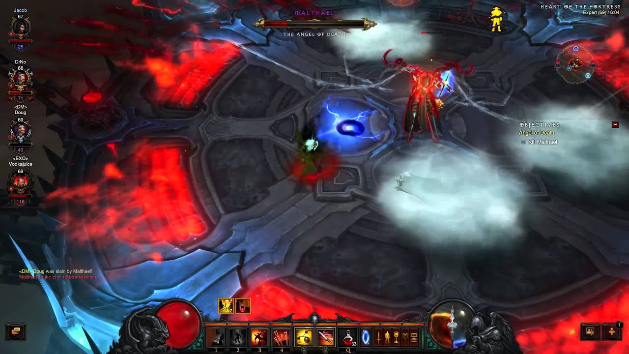 Diablo 3 - Malthael Kill on Expert Difficulty