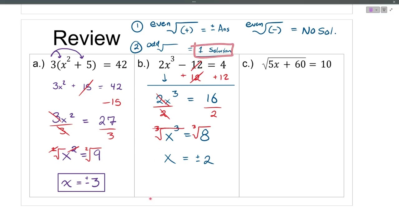 Unit-4-10c_Review-Solving-w-Radicals