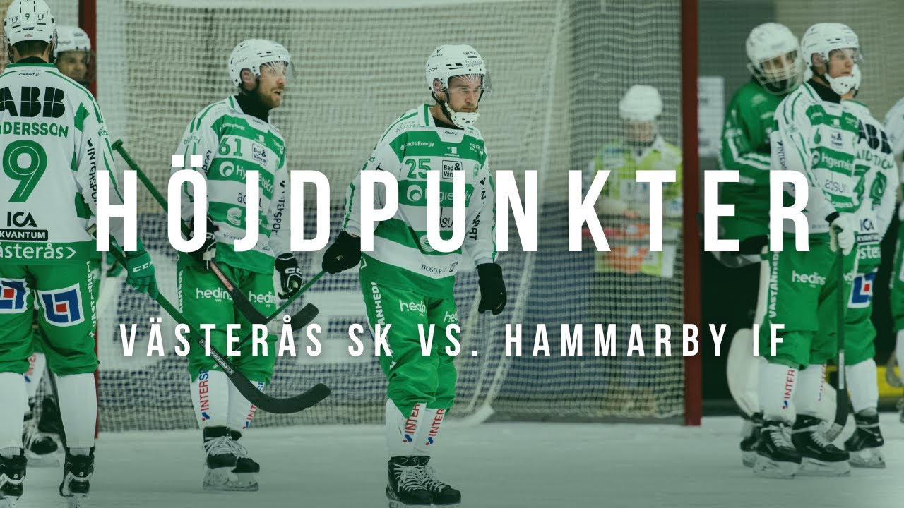 H&Ouml;JDPUNKTER | V&auml;ster&aring;s SK - Hammarby IF 3-4 | Elitserien Herr