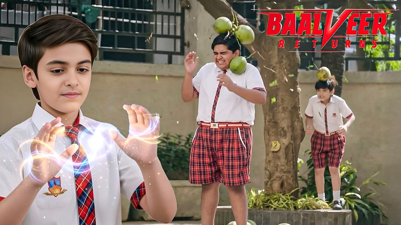 Vivan ने जादू से Montu के ऊपर गिराया नारियल | ||  Baalveer Returns ||