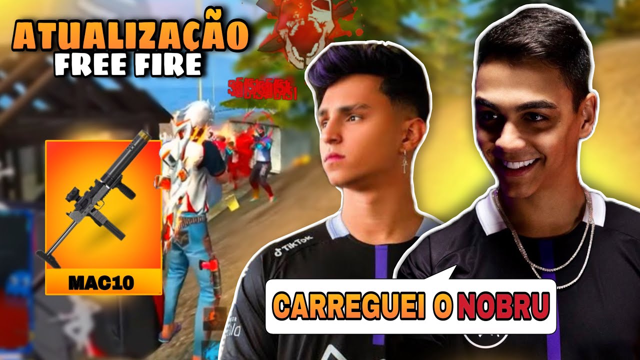 FREITAS JOGANDO COM NOBRU DUO VS SQUAD - CARREGUEI O NOBRU AO VIVO VEJAM COMO FOI, FREITAS FREE FIRE