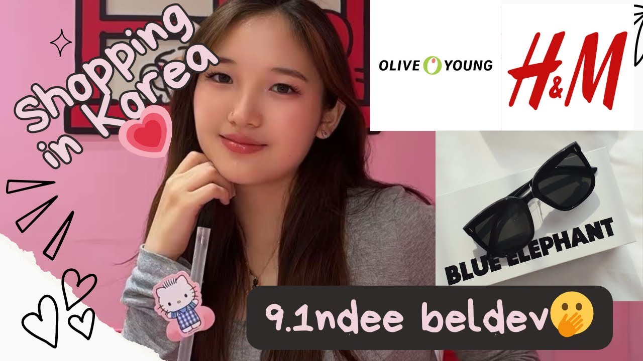 Myeongdong shopping🇰🇷😮‍💨🛍️юу2 авсан бэ? hello kitty кафе оров🫶🏻#subscribe  #unboxing #vlog 
