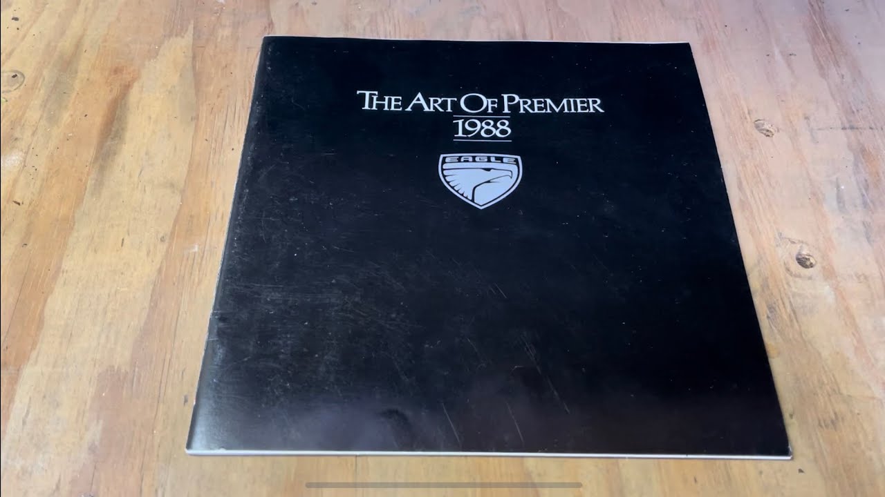 Brochure Tour - Art of Premier 1988