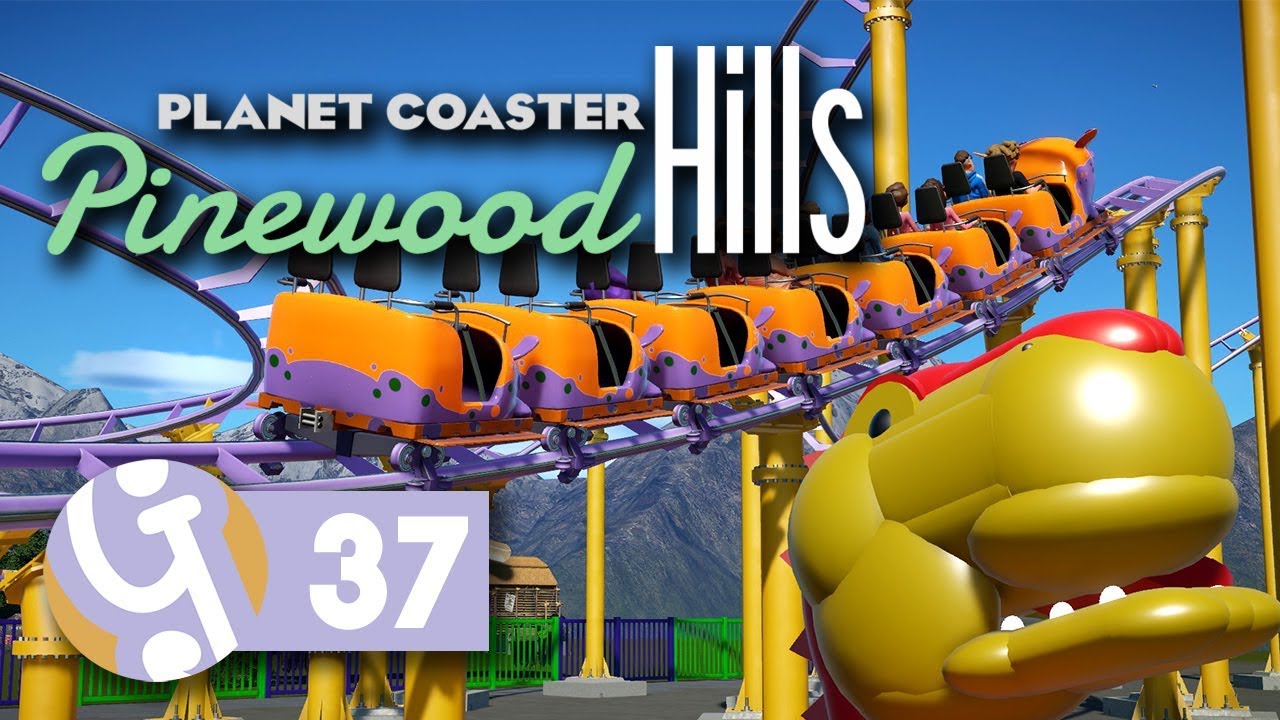 🌲 Gulpee Coaster | Pinewood Hills | Let's Play Planet Coaster #37