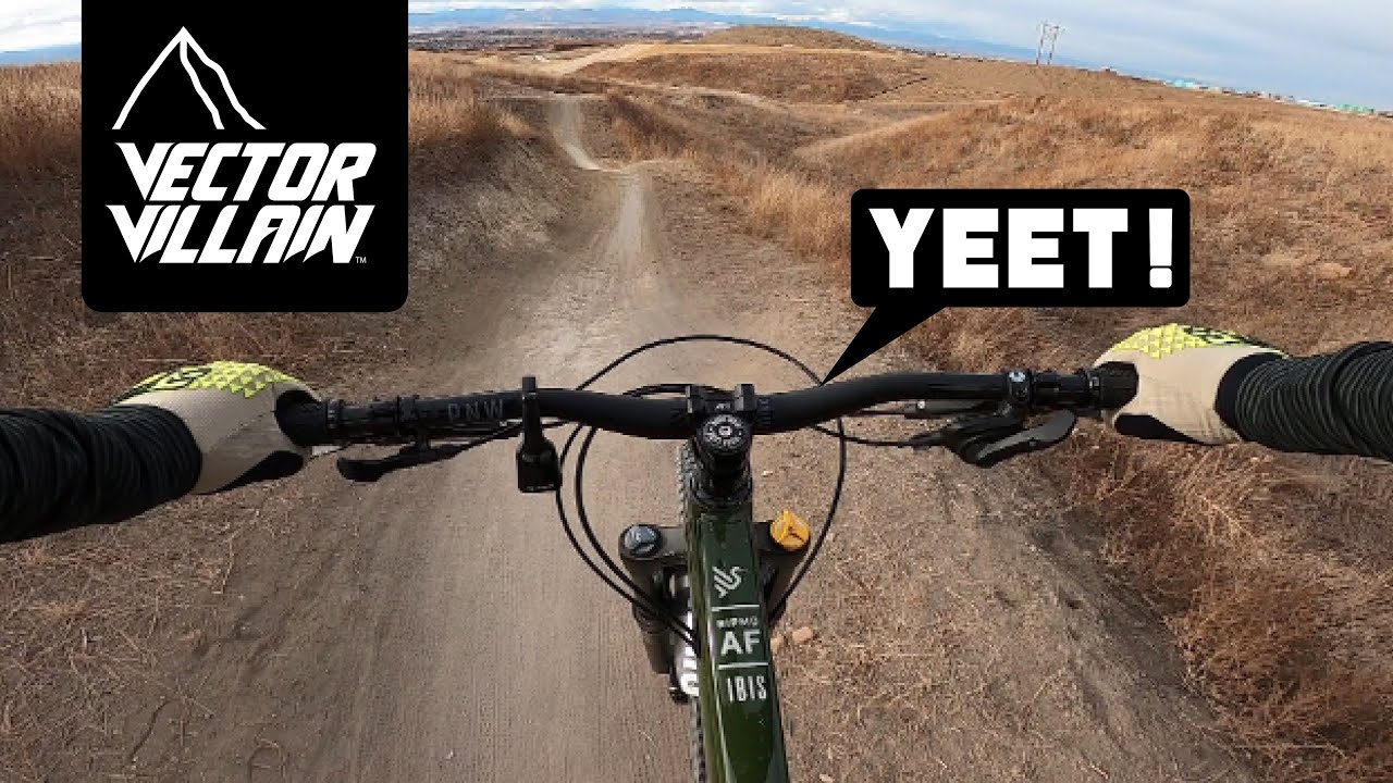 MTB black diamond jump line at Erie Singletrack | Erie, CO