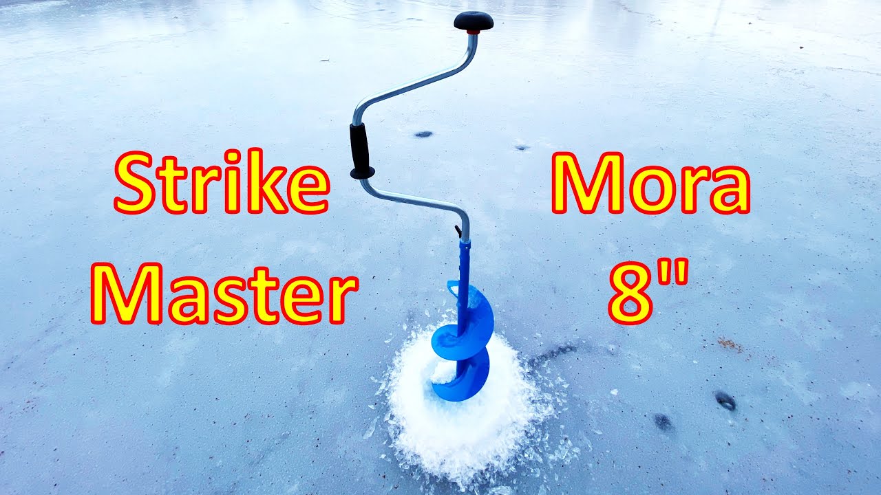 on-ice Review: StrikeMaster Mora Hand Ice Auger 8