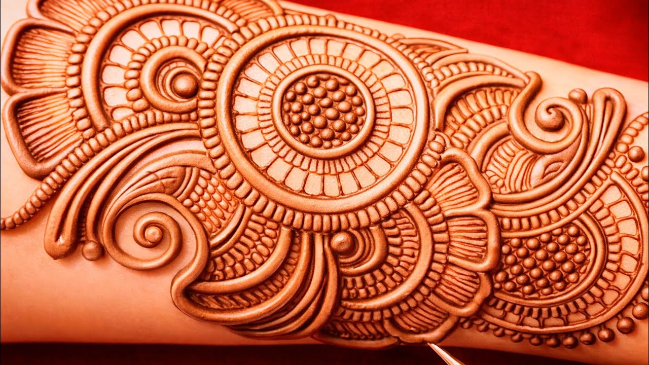 Simple Beautiful Mehndi Design | Mehndi Design Simple Front Hand | Dubai Mehndi Designs Front Hands