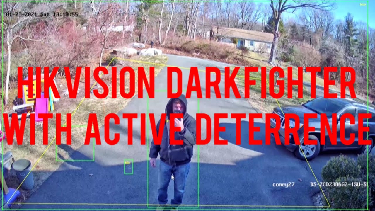 Overview of Hikvision Active Deterrence in 4k DS-2CD2386G2-ISU/SL