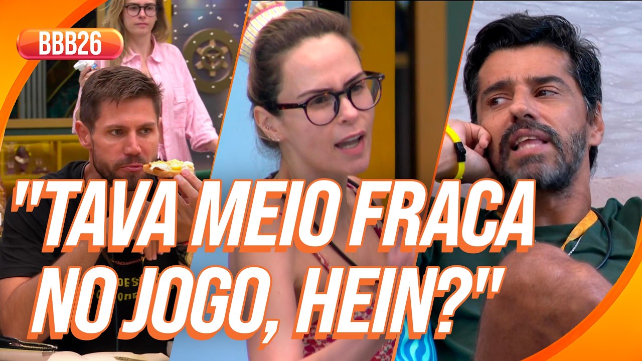 DISCUSSÃO NO AR! 🗣️🔥Ana Paula Renault e Alberto Cowboy se confrontam durante o dia na casa | BBB 26
