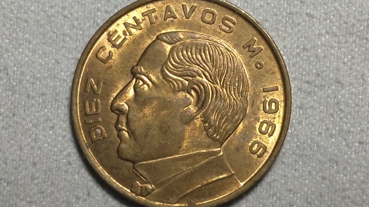 10 centavos Benito Juárez de bronce precio real 