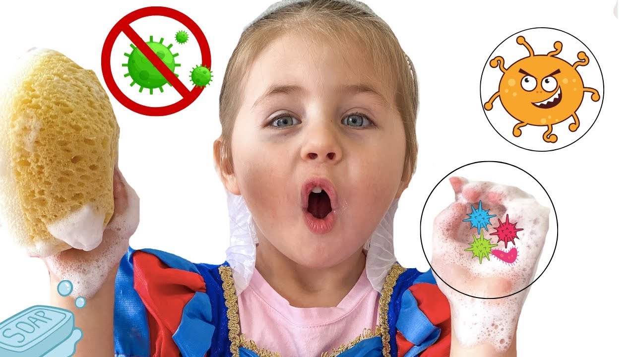Bath Song | Sami And Amira Pretend Play Nursery Rhymes & Kids Songs - adel et sami