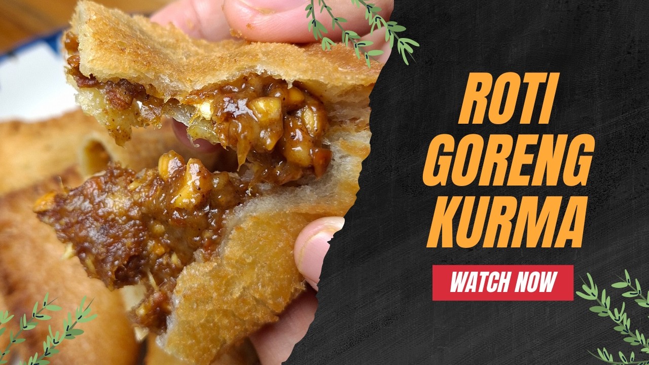 Kurma Gurih Manis! Resep ROTI GORENG KURMA