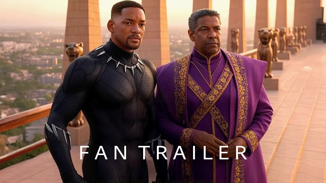 FAN TRAILER: Black Panther 3 - Will Smith, Denzel Washington (Parody)