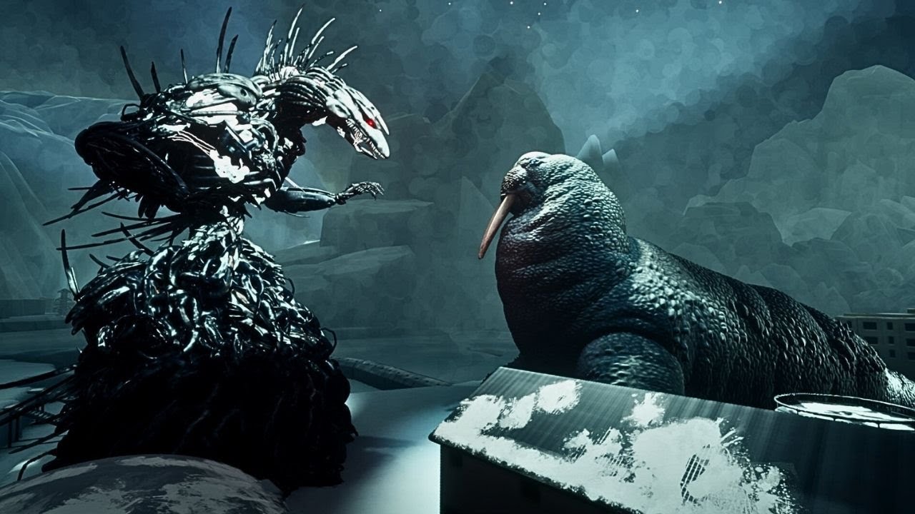 Maguma (Walrus Kaiju) vs Berserk in EPIC Godzilla Kaiju Battle!