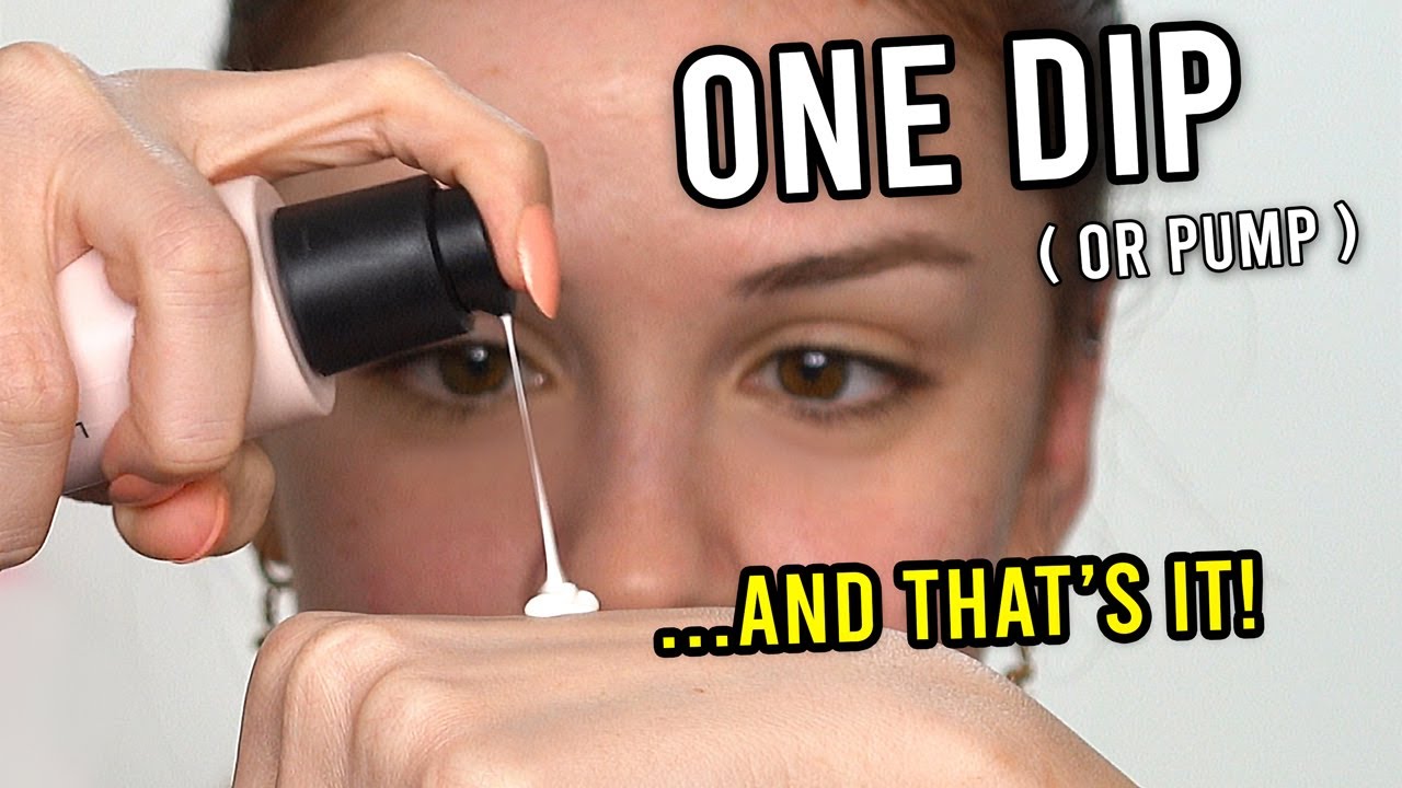 ONE DIP MAKEUP CHALLENGE!
