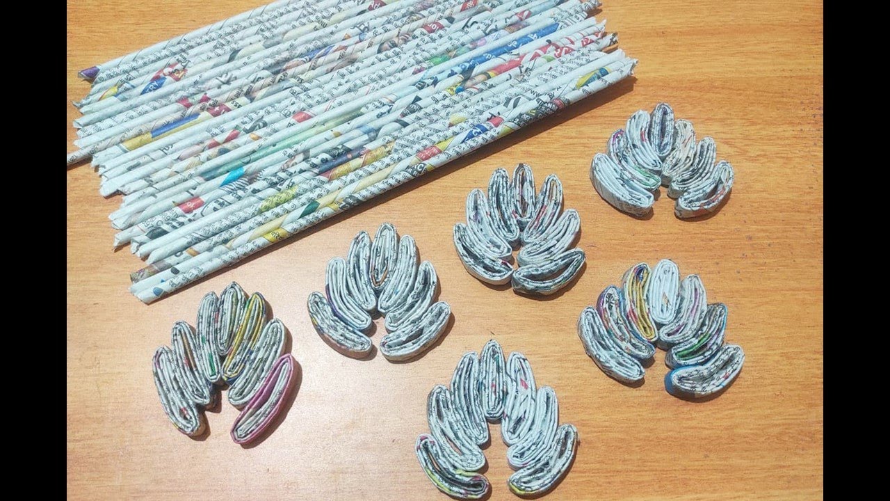 2 Easy Newspaper Craft Ideas | Newspaper Crafts | Easy Craft With Newspaper