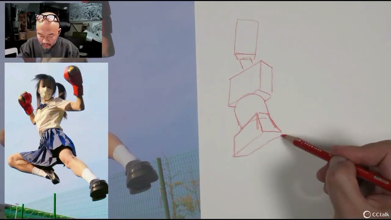 【Sketching demonstration①①】Trial class--From the series【100 Lessons Kim Junggi】#kimjunggi #drawing
