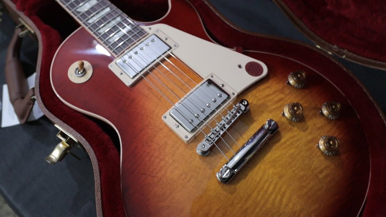 Gibson Les Paul Standard 50's 2019, Heritage Cherry - Nova, com case e docs