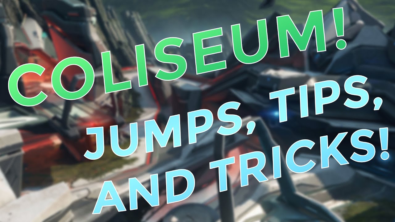 Halo 5 Coliseum Skill Jump and Fast Flag Cap Tutorial!