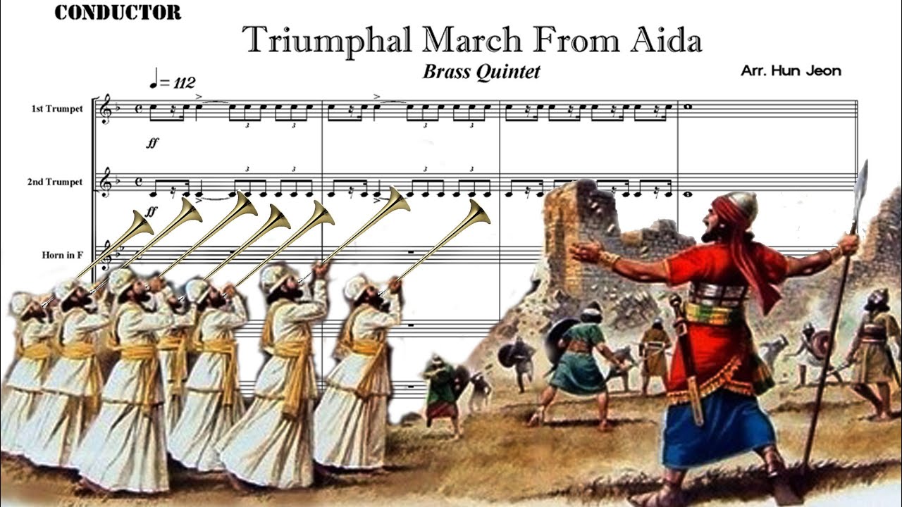Triumphal March From Aida (Brass Quintet Arrangement)