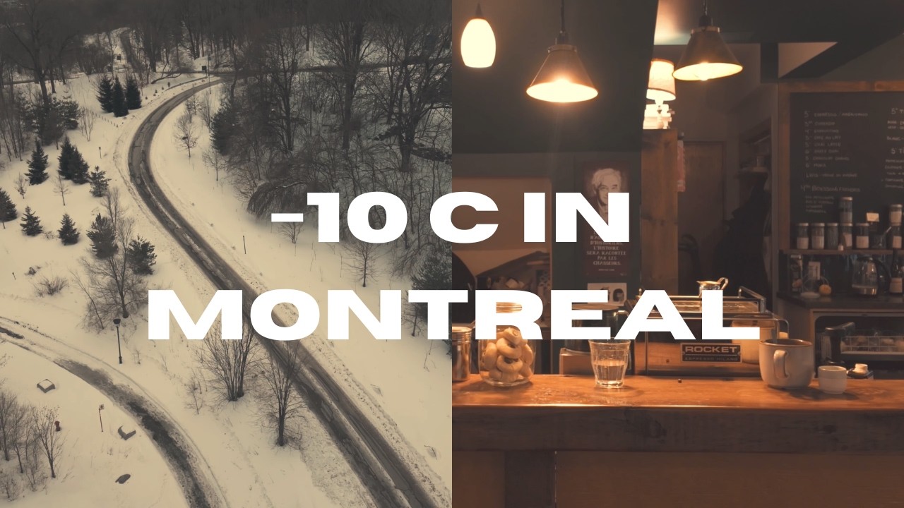 Montreal in -10°C | A 96-Year-Old Bridge & The Coziest Café