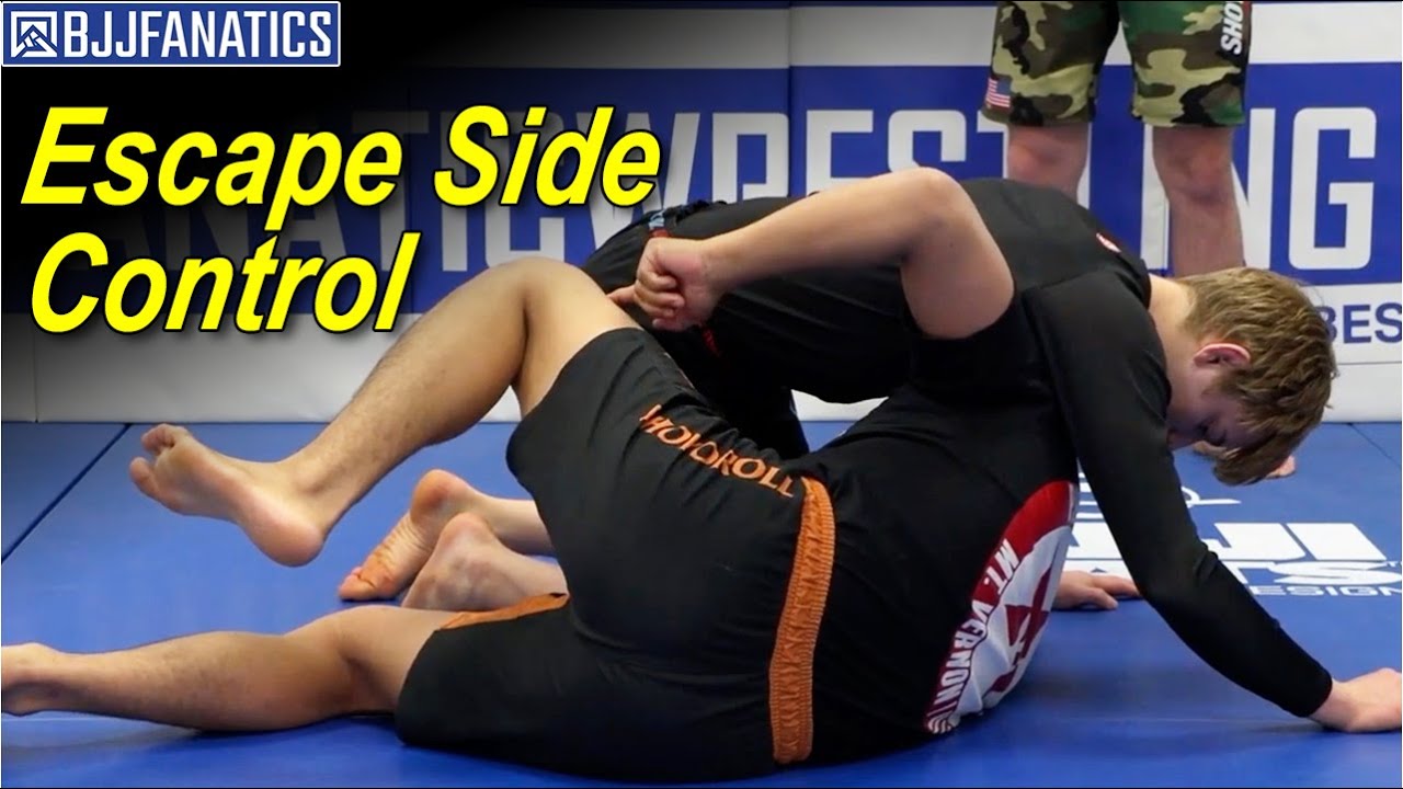ESCAPE SIDE CONTROL with 91 Degree Side Control Escape by Team Daisy Fresh