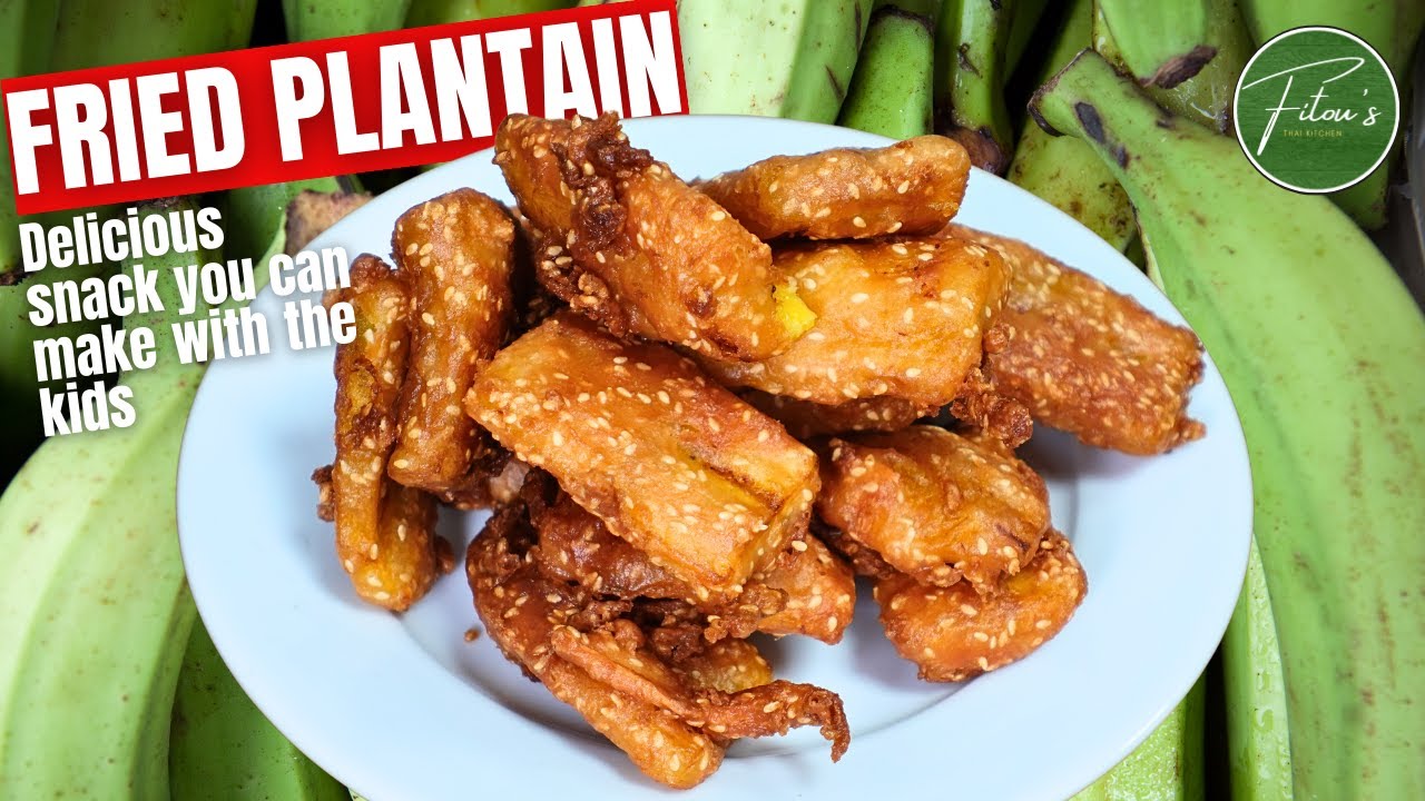 Fried Plantain | A Delicious, Easy Snack For The Whole Family!