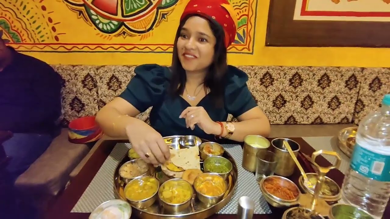 Ghoomar Thali Pune || Amanora Mall || Best Unlimited Thali