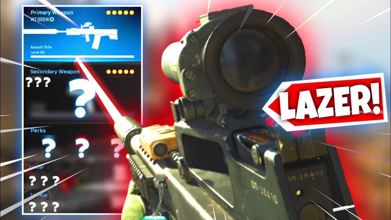 THE BEST ODEN CLASS SETUP FOR WARZONE! IT'S A LAZER  (Modern Warfare Warzone)