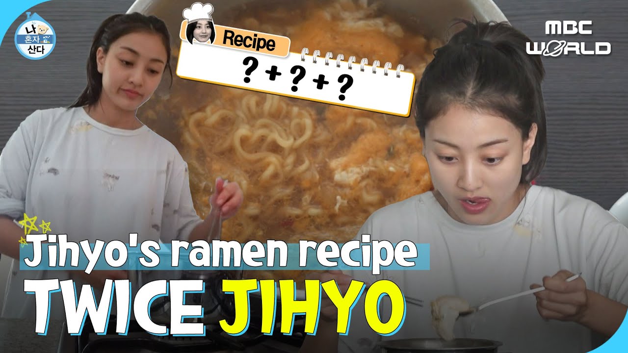 [C.C.] Guess what JIHYO puts in to make her special Korean ramen! #TWICE #JIHYO