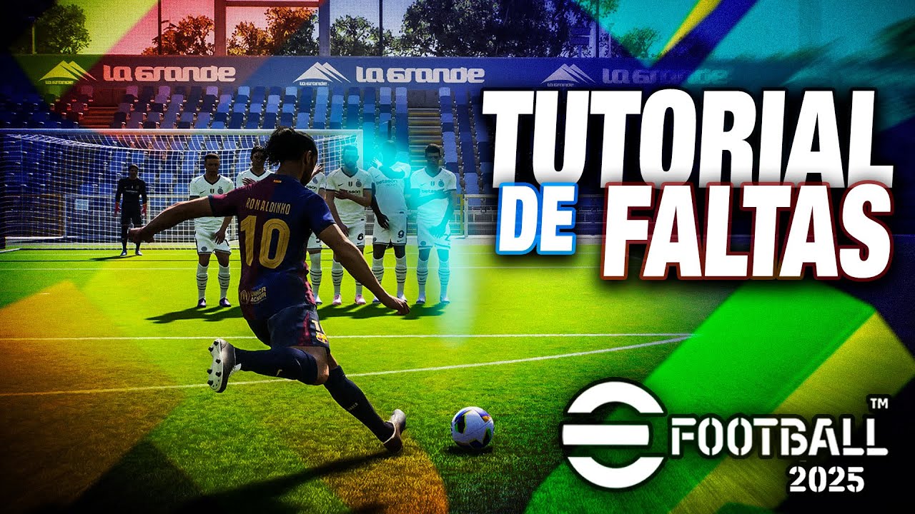 🎮🔥 EFOOTBALL 2025 | TUTORIAL DE FALTAS COMPLETO | APRENDA TODAS AS COBRANÇAS DE FALTAS