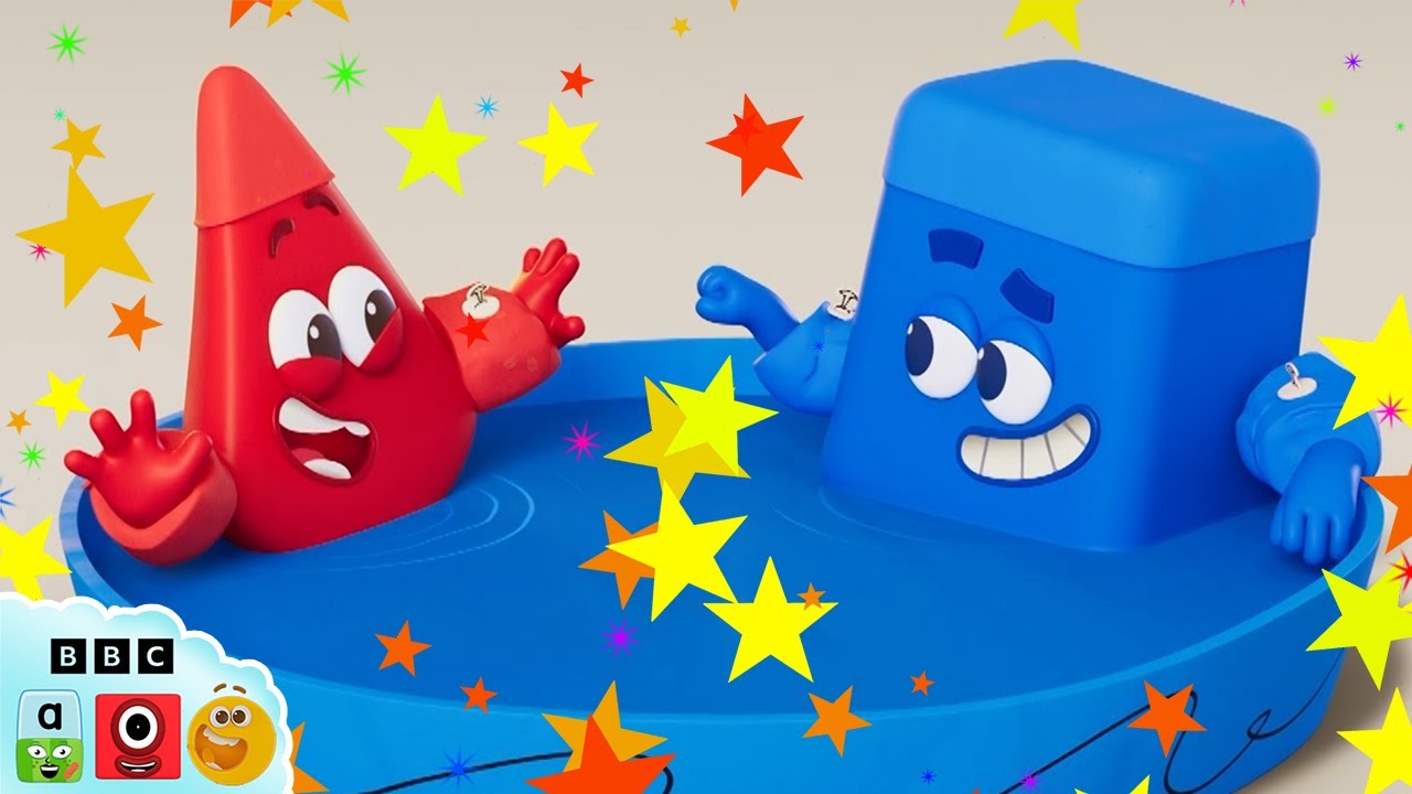 🔴 Red and Blue Best Friends! 🔵 | Learn & Explore Colours | @colourblocks