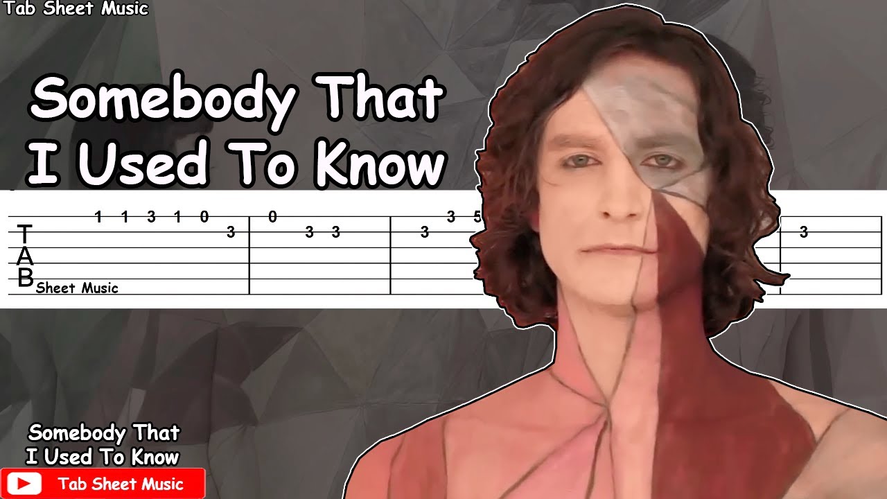 Gotye - Somebody That I Used To Know Guitar Tutorial