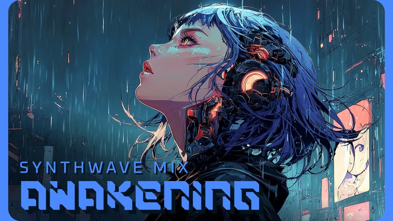 AWAKENING | Dark Cyberpunk Synthwave Mix for Focus & Flow