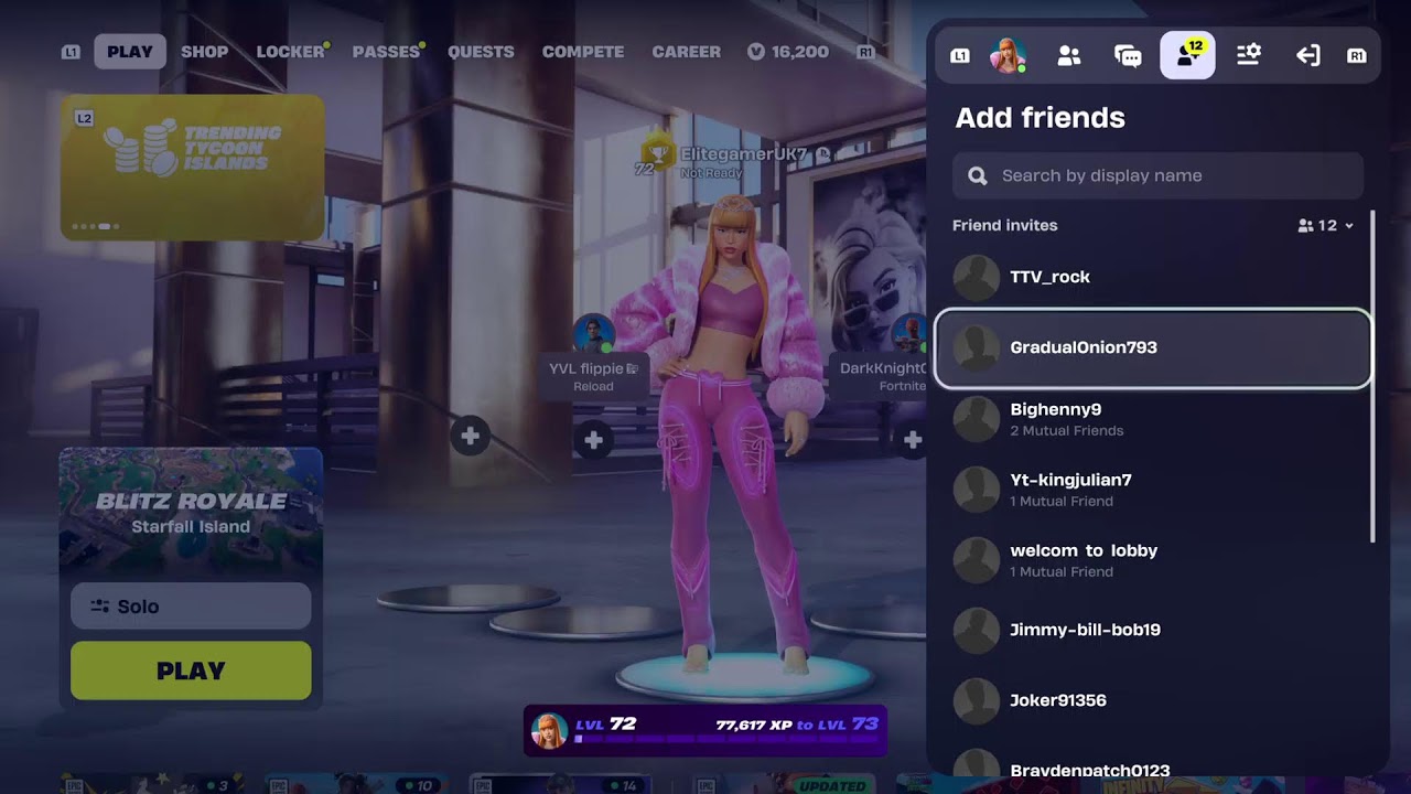 Fortnite Live Customs